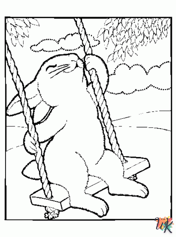 Easter free coloring pages