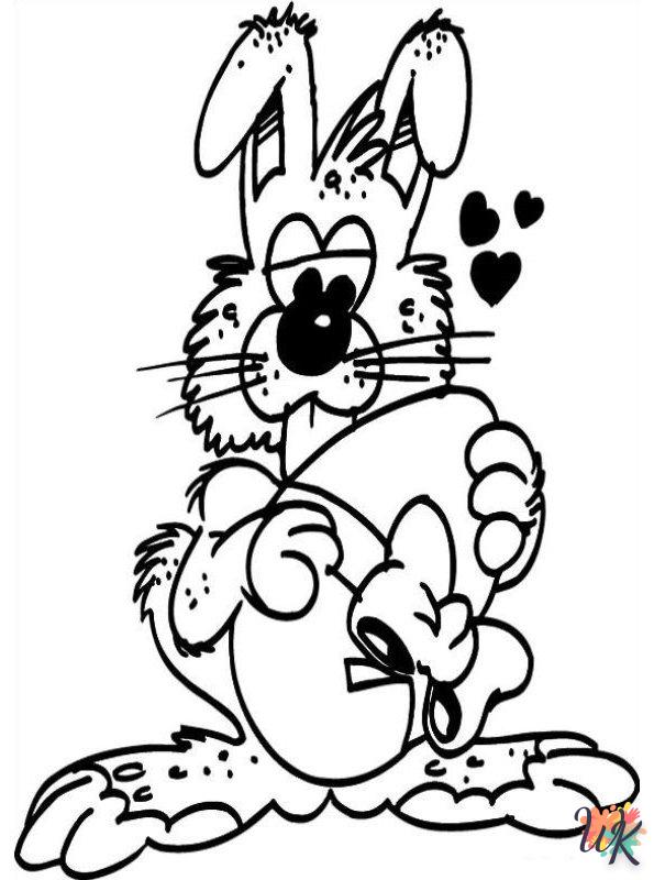 Easter decorations coloring pages