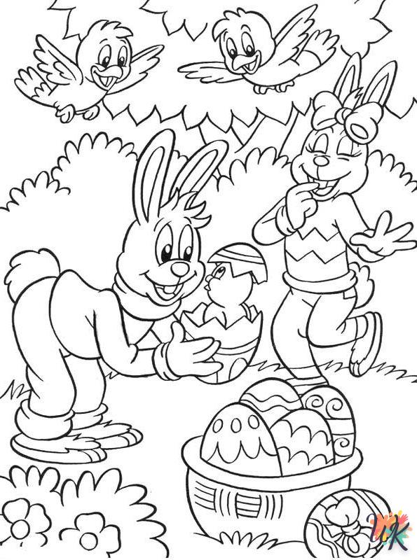 free Easter coloring pages for adults
