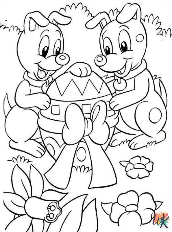 free Easter printable coloring pages