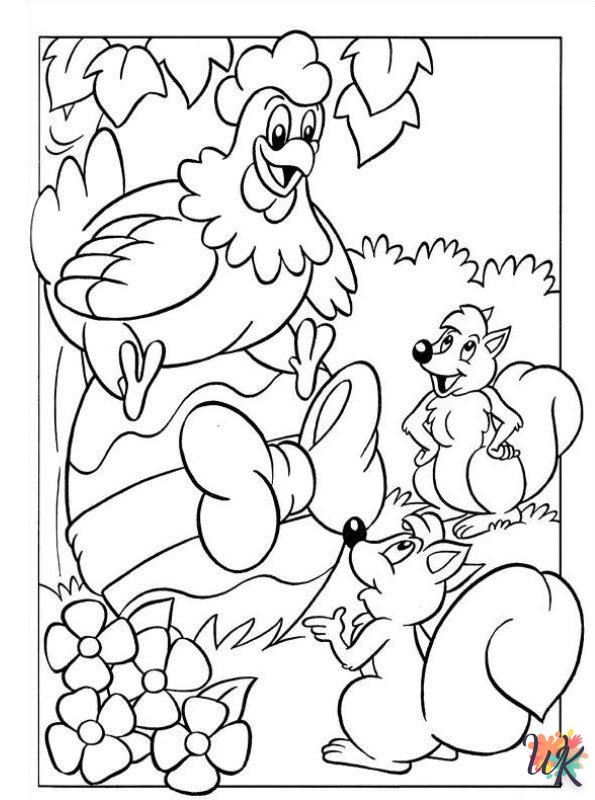 Easter ornament coloring pages
