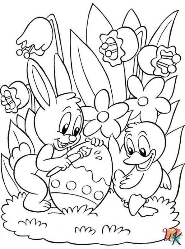 grinch cute Easter coloring pages