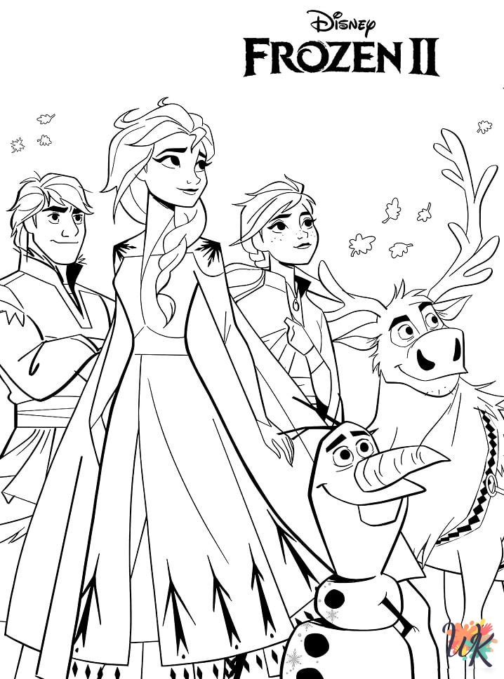 cute coloring pages Elsa
