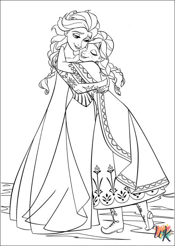 free coloring pages Elsa 1