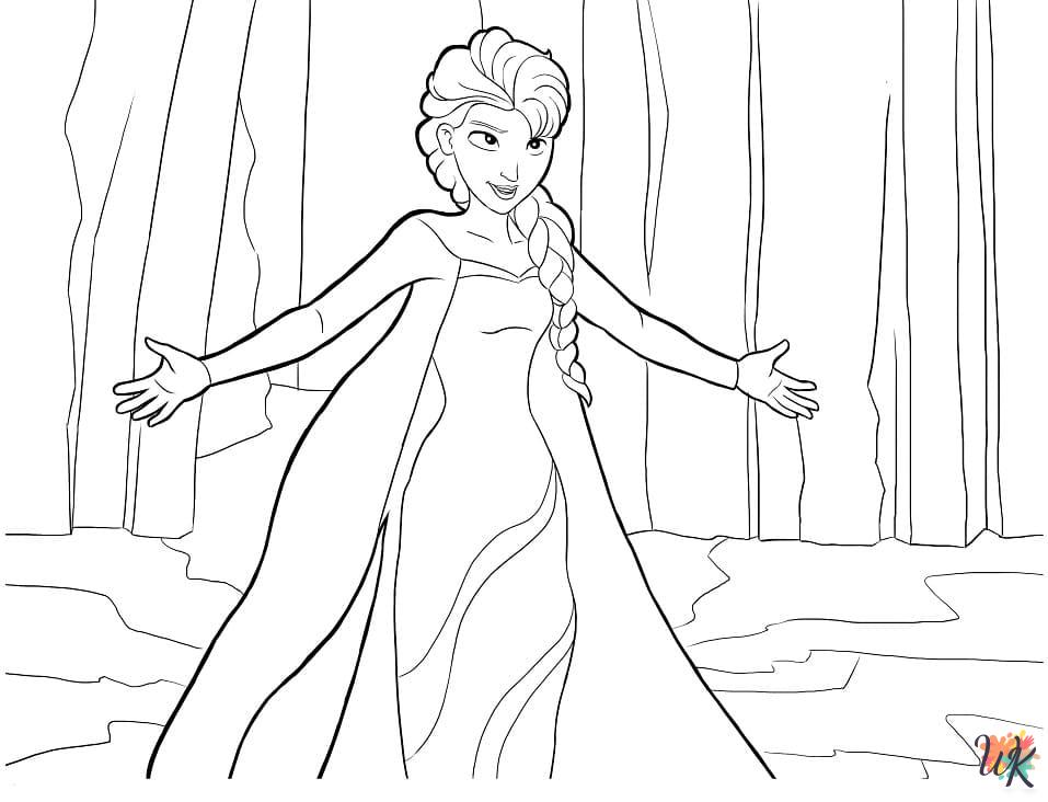 coloring pages Elsa