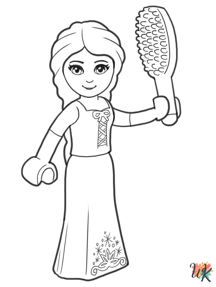 Elsa free coloring pages