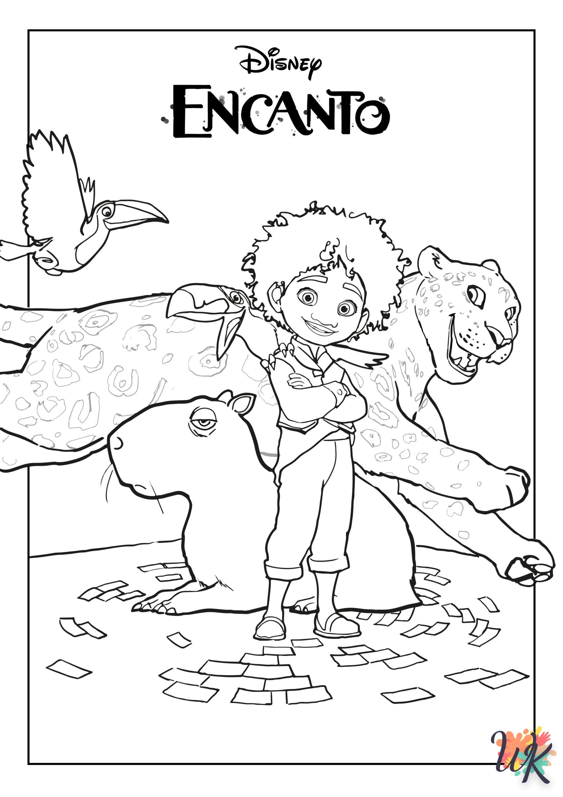 coloring pages printable Encanto