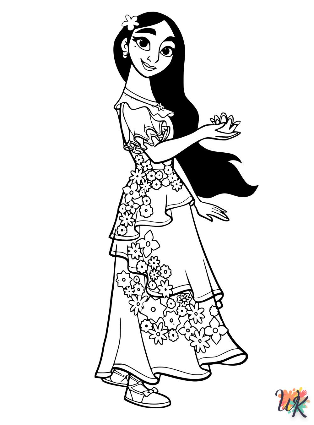coloring pages for kids Encanto