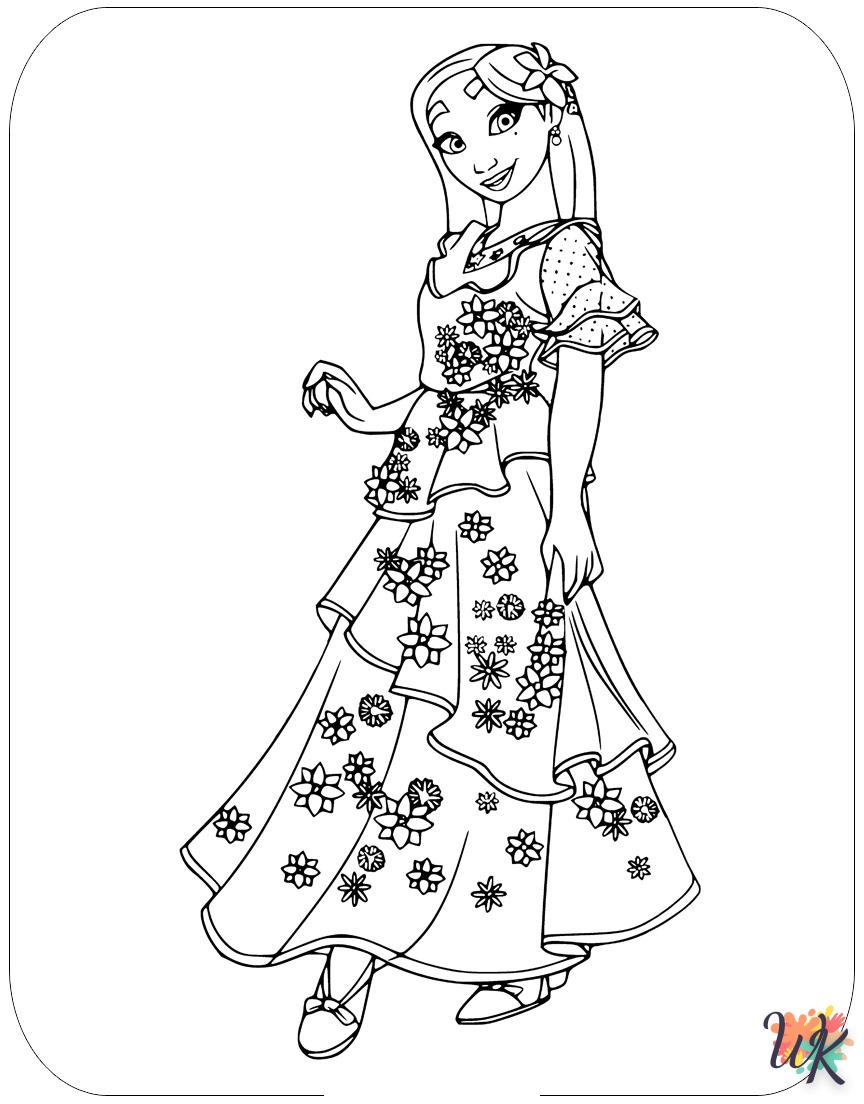 free Encanto coloring pages for kids
