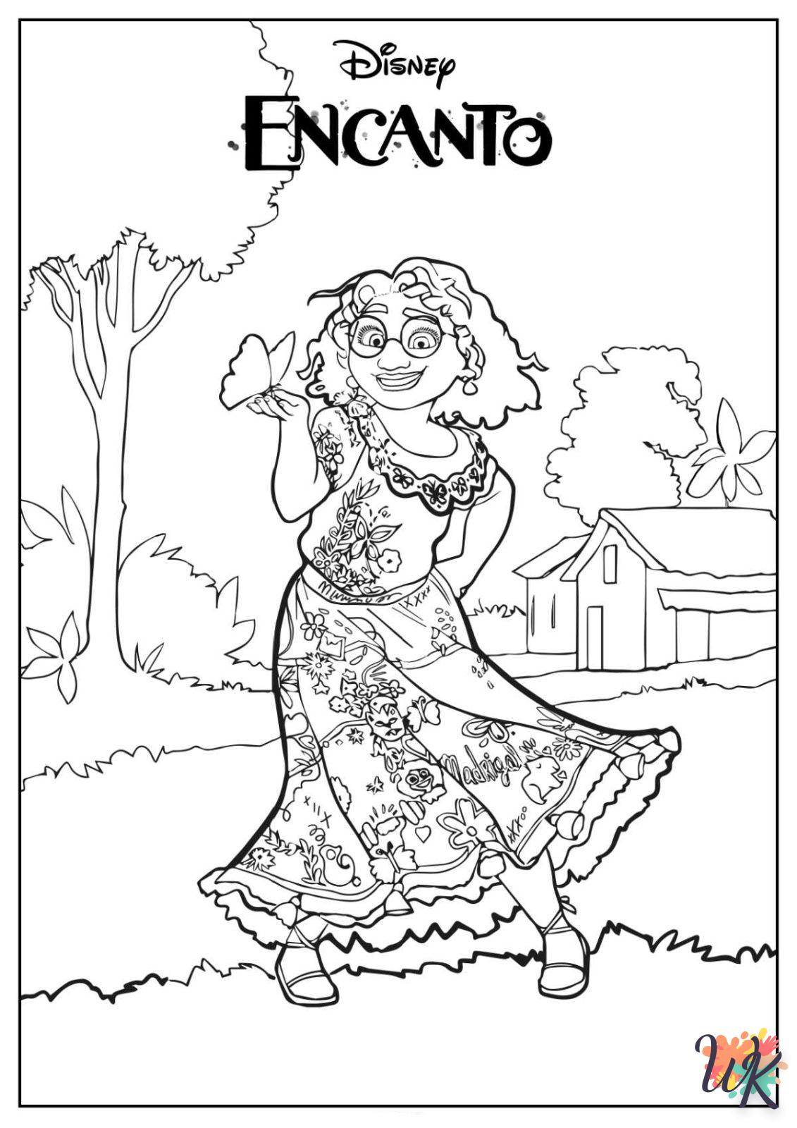 Encanto coloring pages free printable