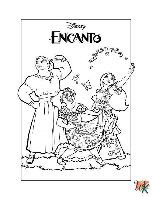 adult coloring pages Encanto