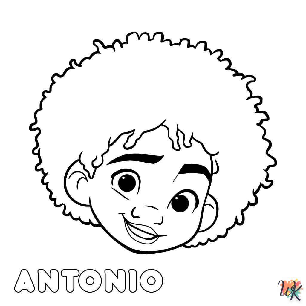 free Encanto coloring pages for kids