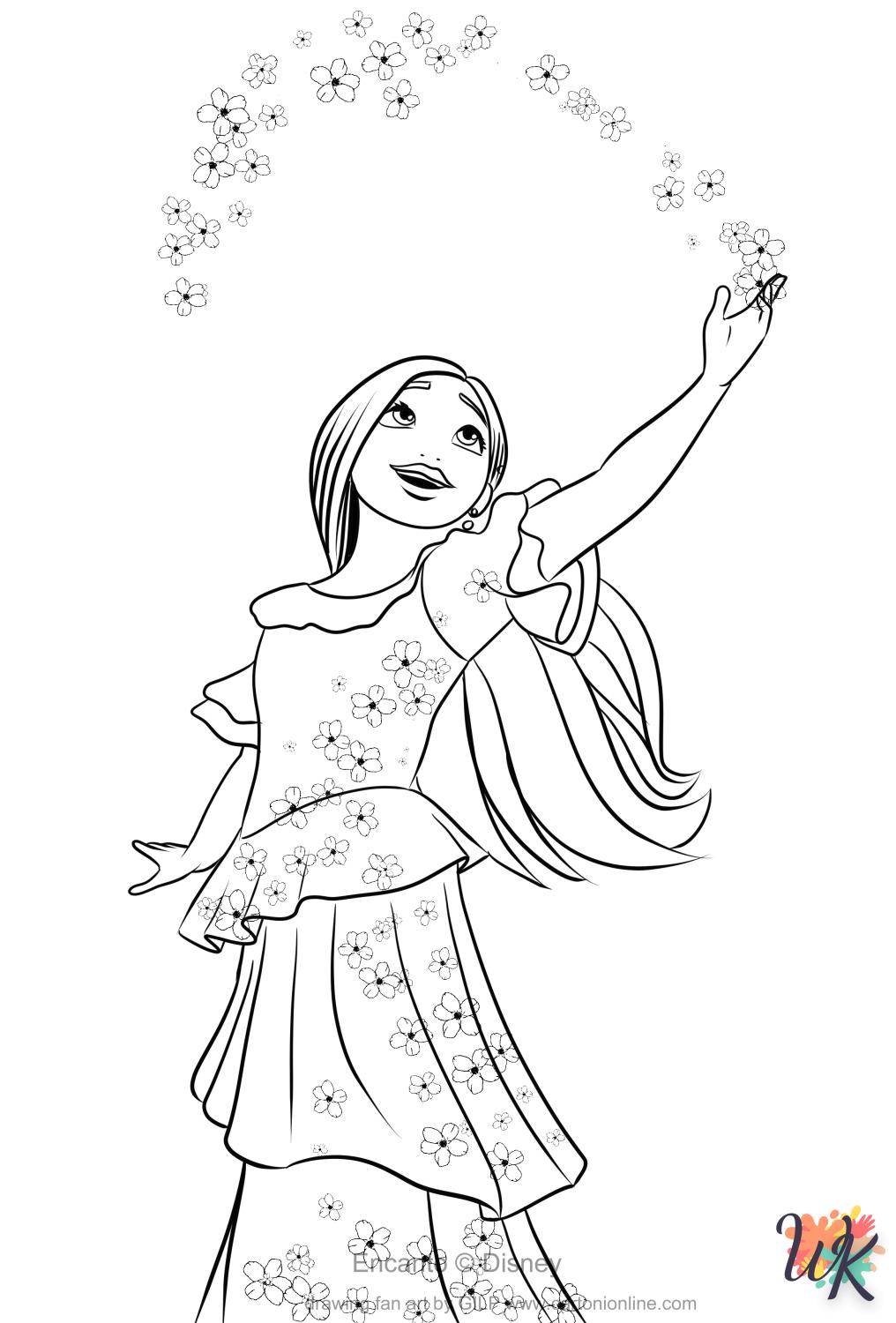 free Encanto coloring pages