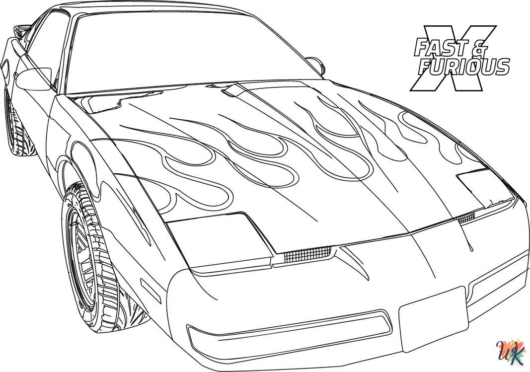 Fast And Furious 10 coloring pages pdf