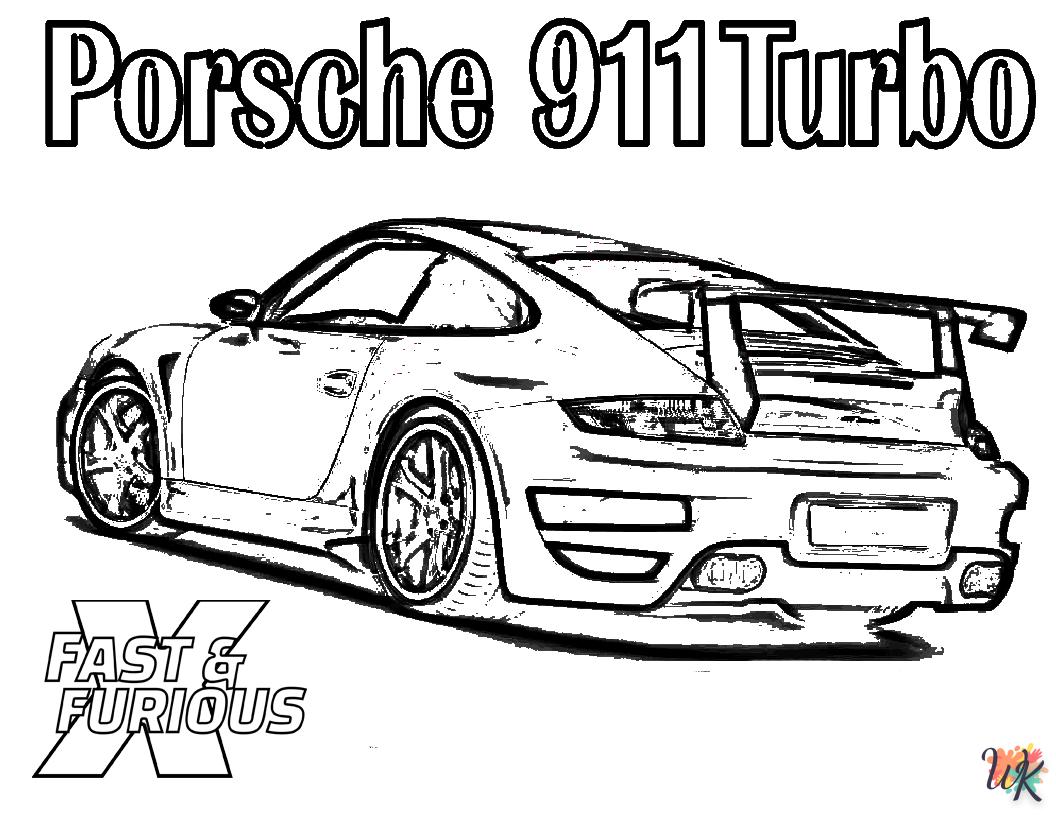 Fast And Furious 10 coloring pages for adults