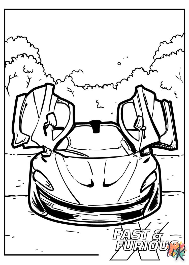 printable Fast And Furious 10 coloring pages for adults