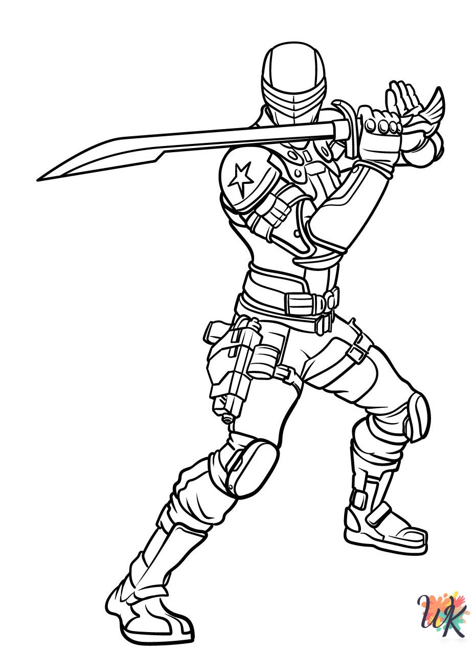 old-fashioned Fornite coloring pages
