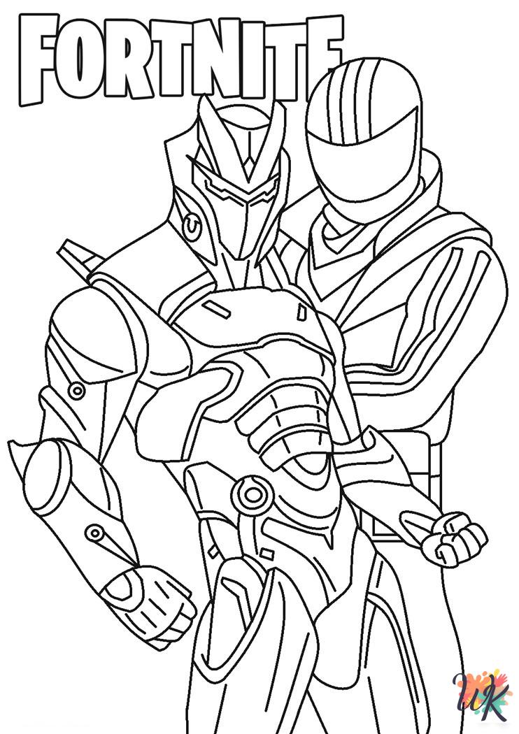 fun Fornite coloring pages