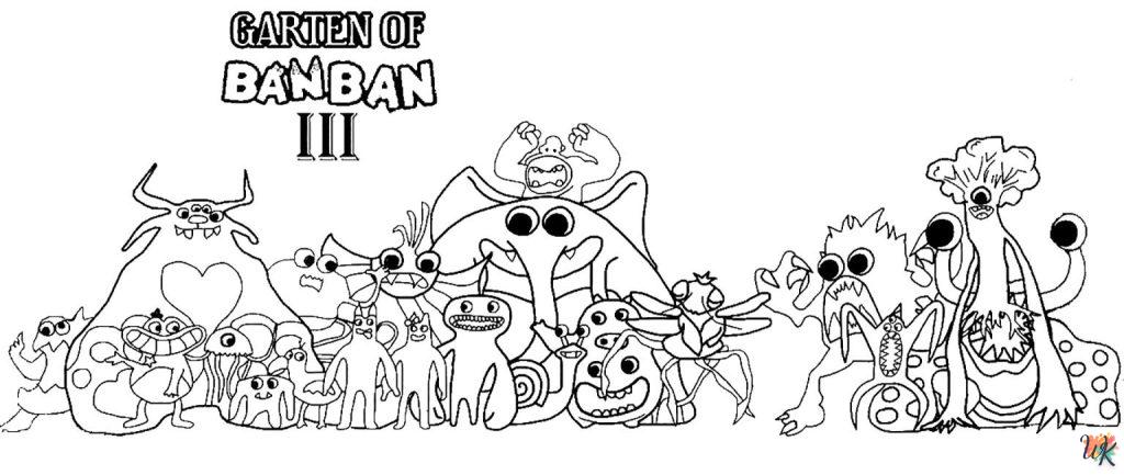 Garten Of Banban coloring pages free