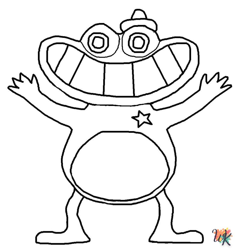 free printable Garten Of Banban coloring pages for adults