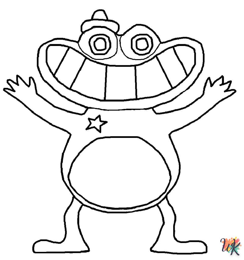 Garten Of Banban cards coloring pages