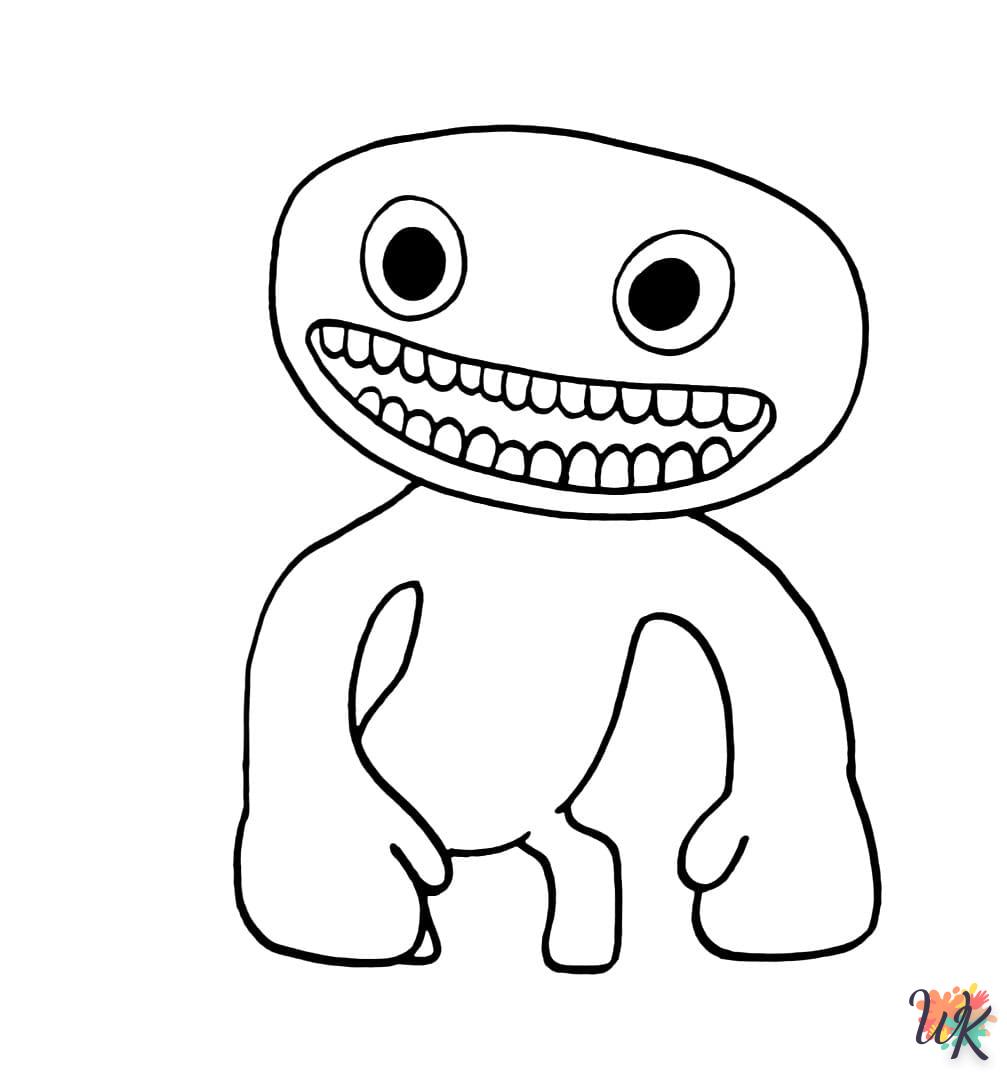 Garten Of Banban Coloring Pages For Kids ColoringPagesWK