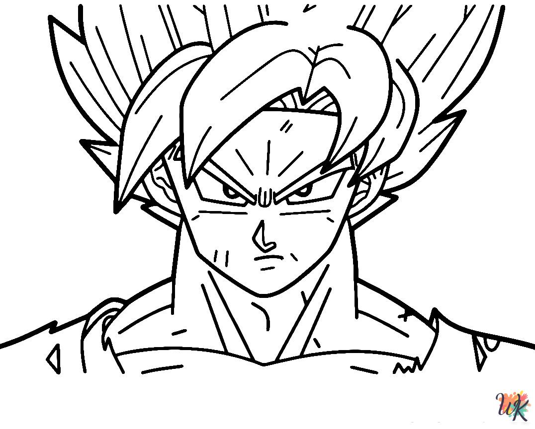 coloring pages for Goku