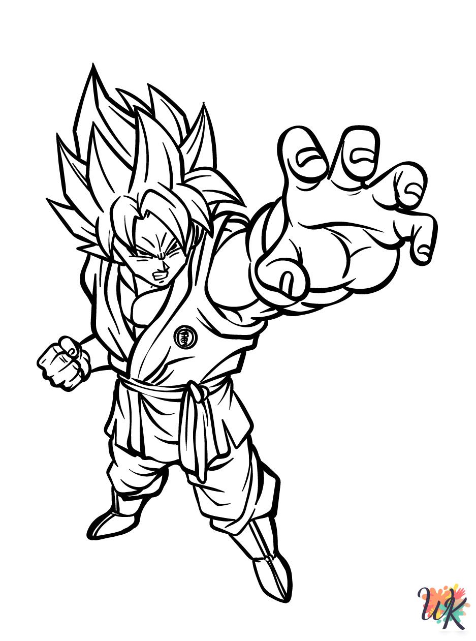 adult coloring pages Goku