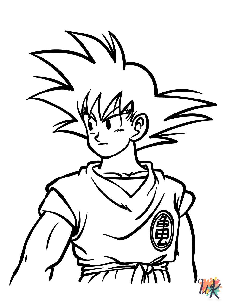 fun Goku coloring pages