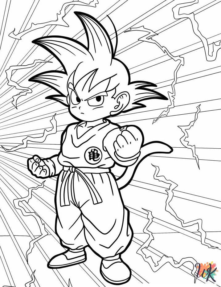 grinch Goku coloring pages