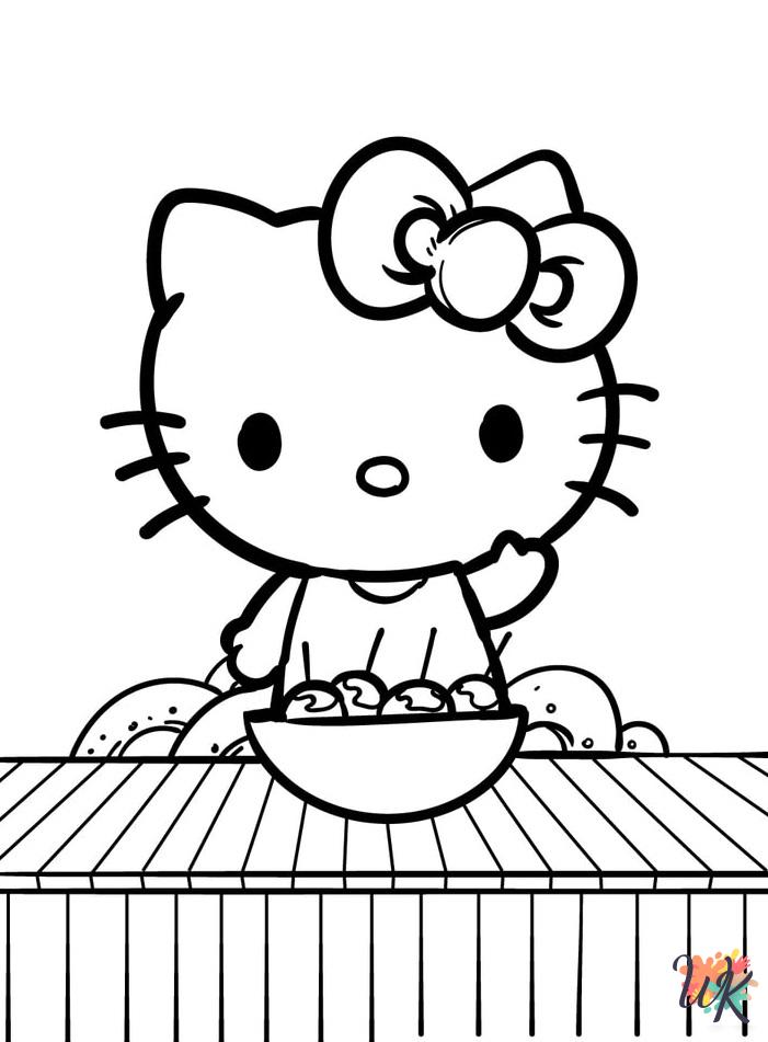 Sanrio coloring pages free printable