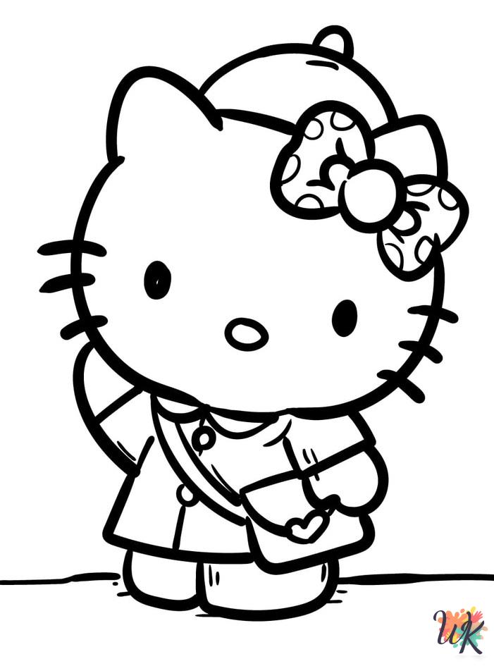 Sanrio coloring pages to print