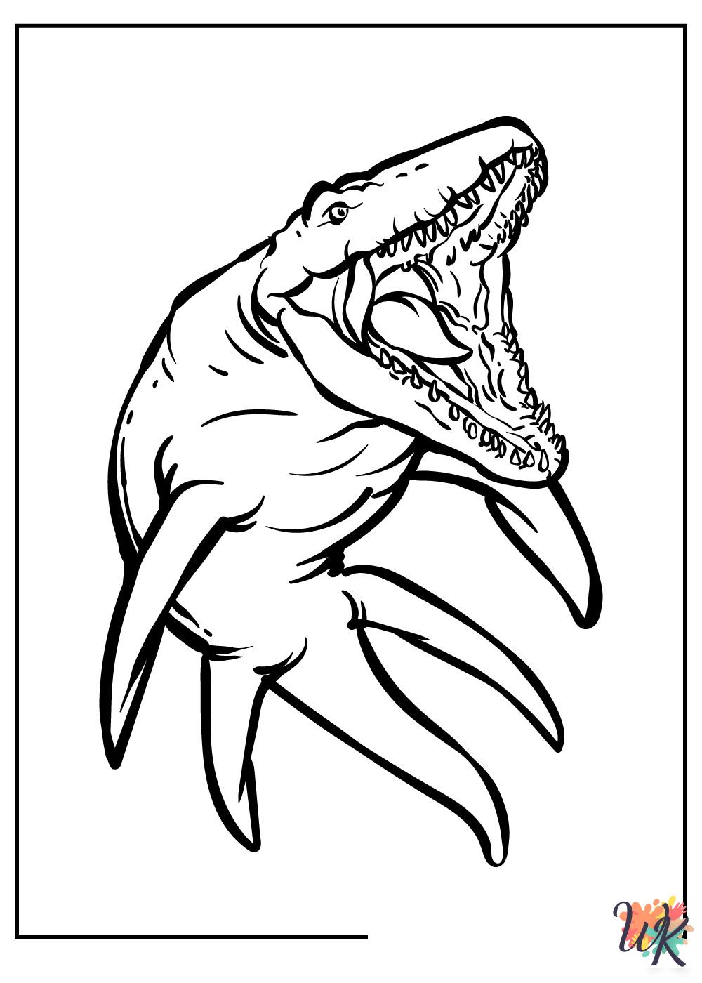 Jurassic Park coloring pages grinch