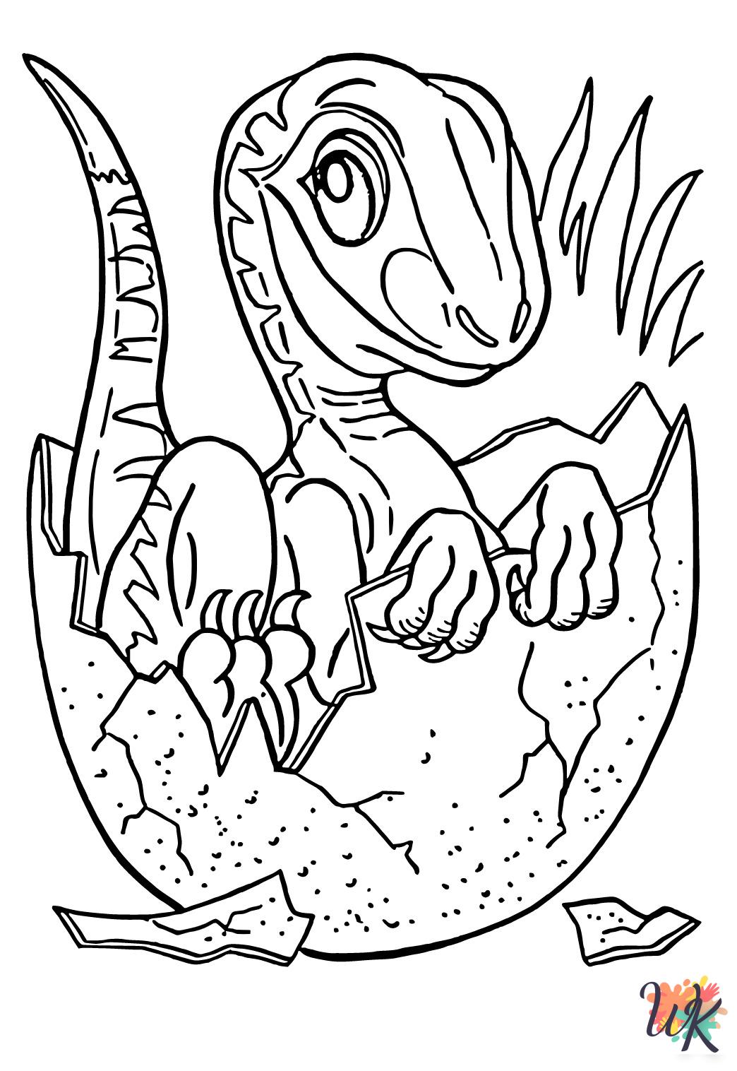 Jurassic Park printable coloring pages