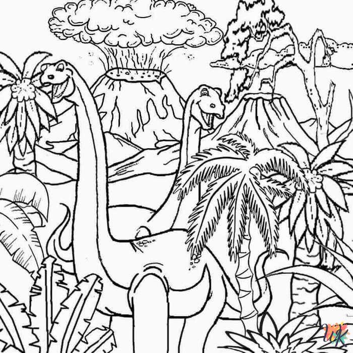 free printable Jurassic Park coloring pages