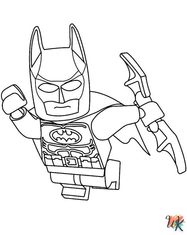 Lego Batman coloring pages printable free