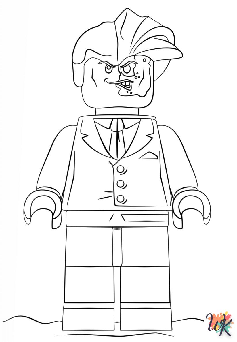 Lego Batman coloring pages to print