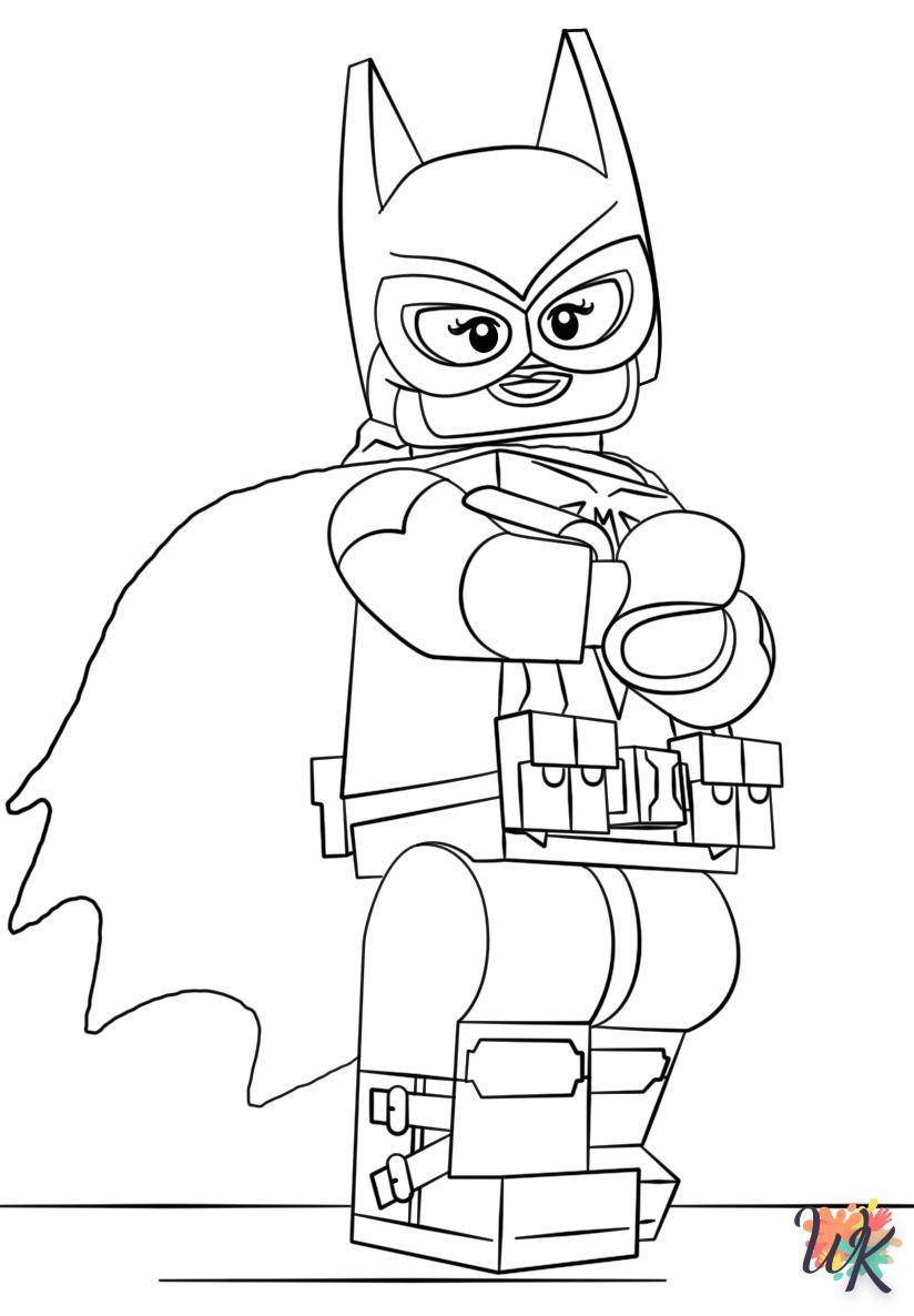 kids Lego Batman coloring pages