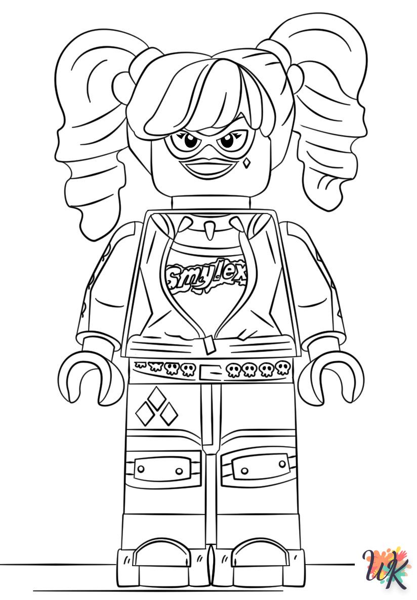 Lego Batman coloring pages to print
