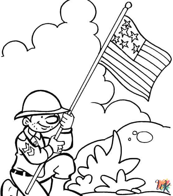free printable Memorial Day coloring pages