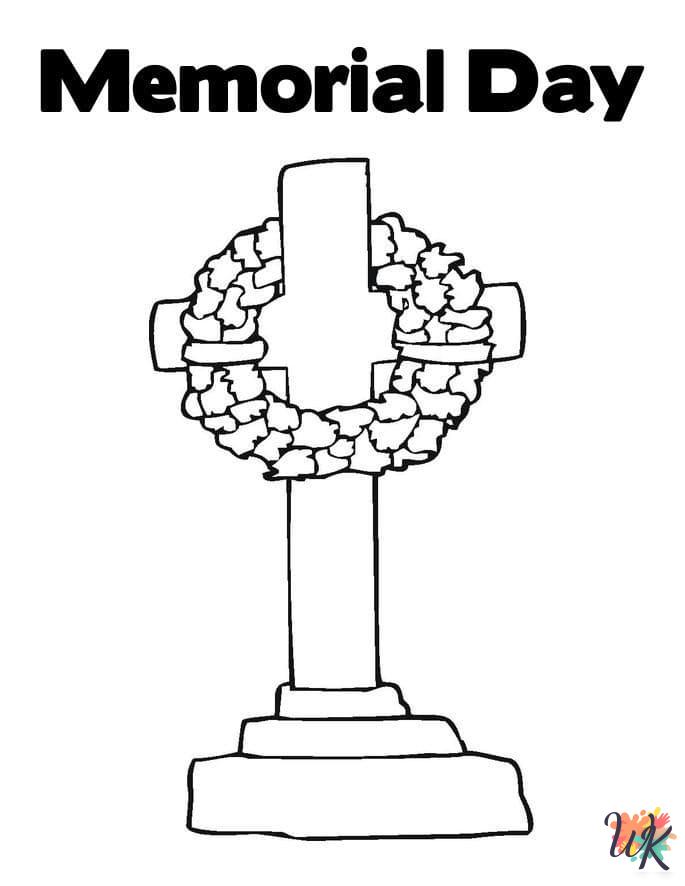adult coloring pages Memorial Day