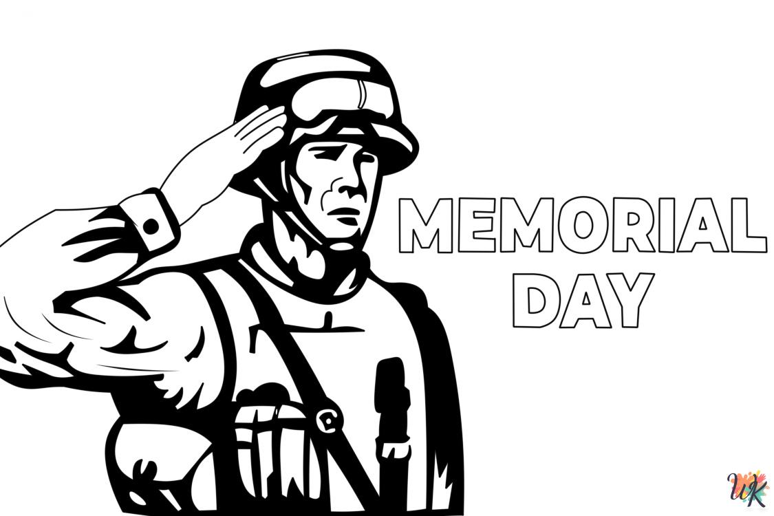 Memorial Day coloring pages for adults pdf