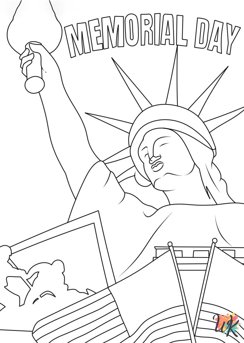 fun Memorial Day coloring pages
