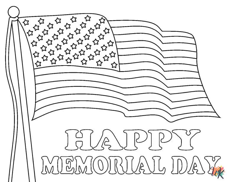 cute Memorial Day coloring pages