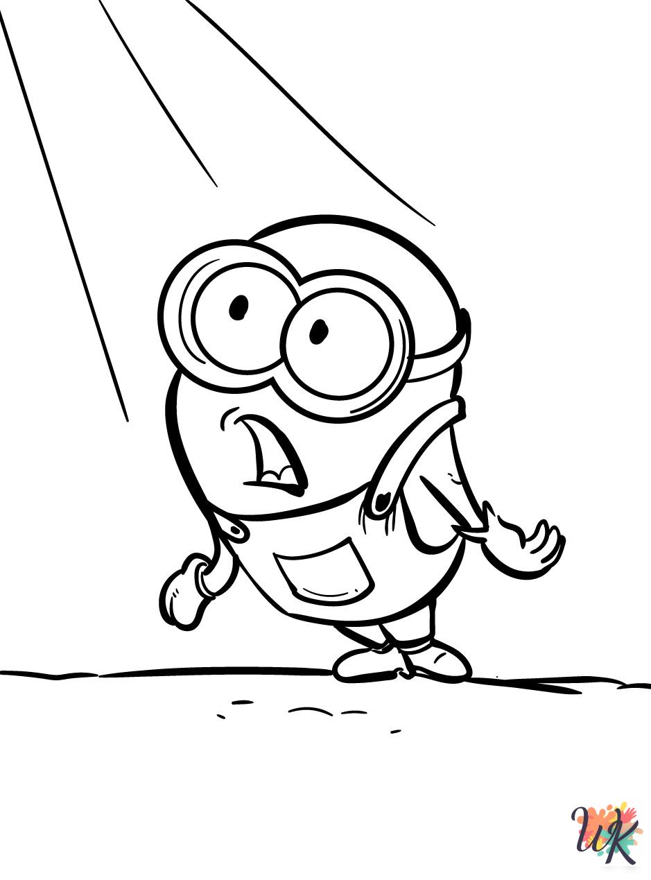 coloring pages for Minions