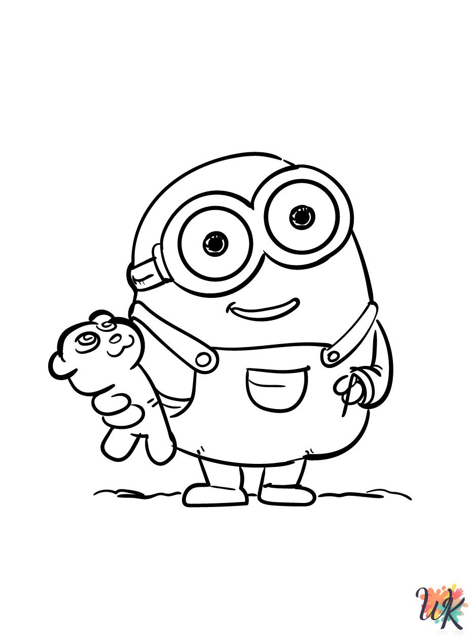 coloring Minions pages