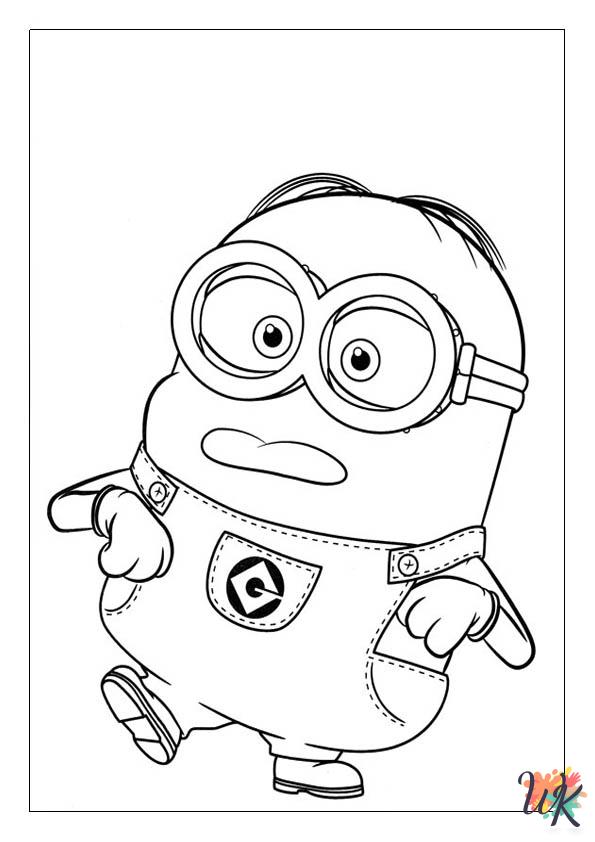 coloring pages printable Minions