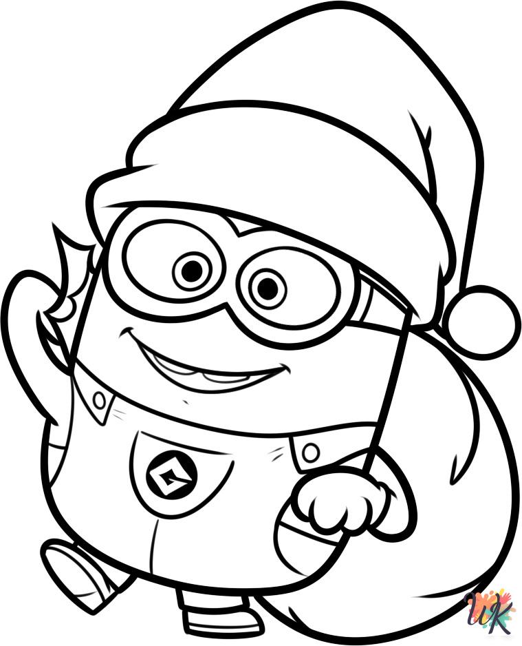 hard Minions coloring pages