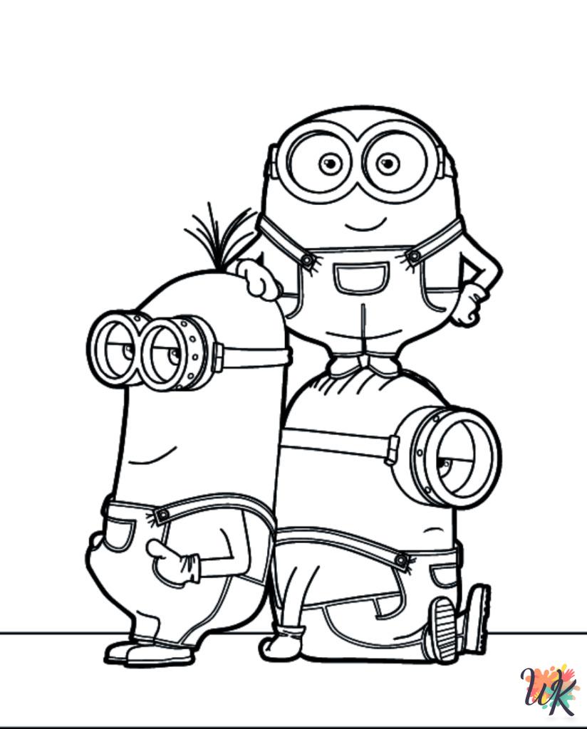 cute coloring pages Minions