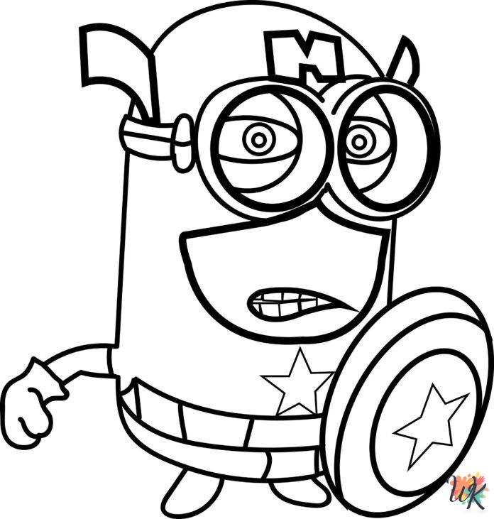 Minions coloring pages free printable